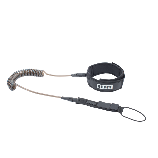 Wing/SUP Leash Core Coiled Knee - 900 black - 8'