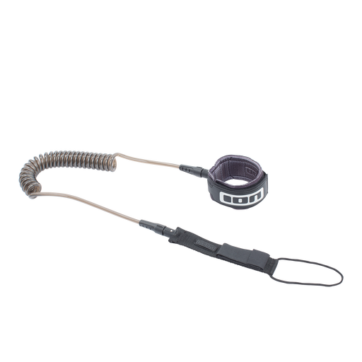SUP Leash Tec Coiled Ankle - 900 black - 8'