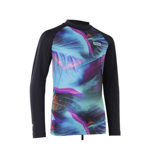 Rashguard Capture LS girls - 021 tropical-palm-glitch - 116/6