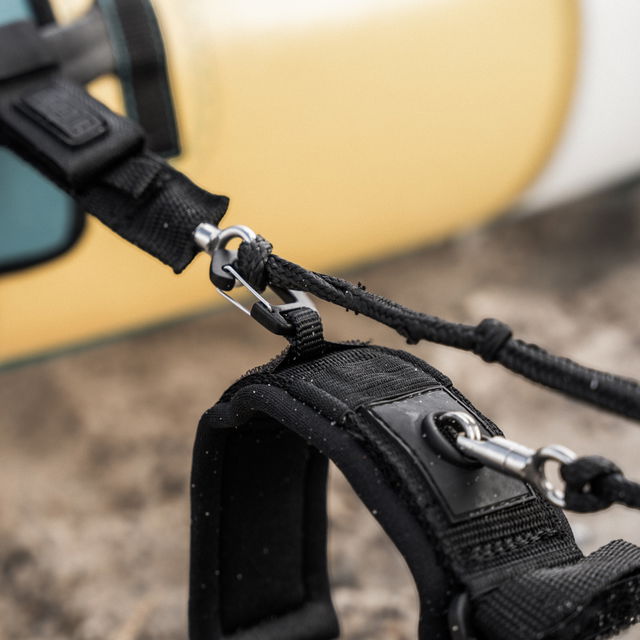 Wing Core Wrist Leash - 900 black - 4'